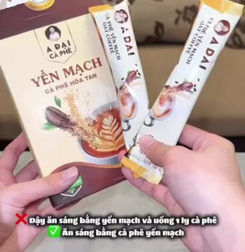 Cà Phê Yến Mạch A Đại Nguyên Chất - Cà Phê Hòa Tan Đậm Vị Cà Phê Và Yến Mạch