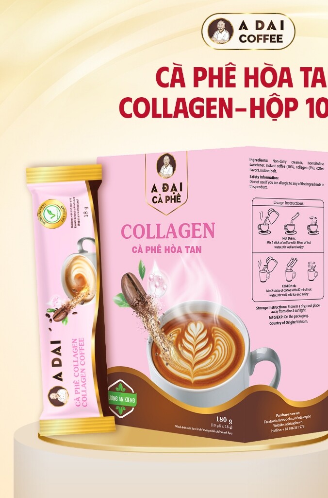 Cà phê Collagen